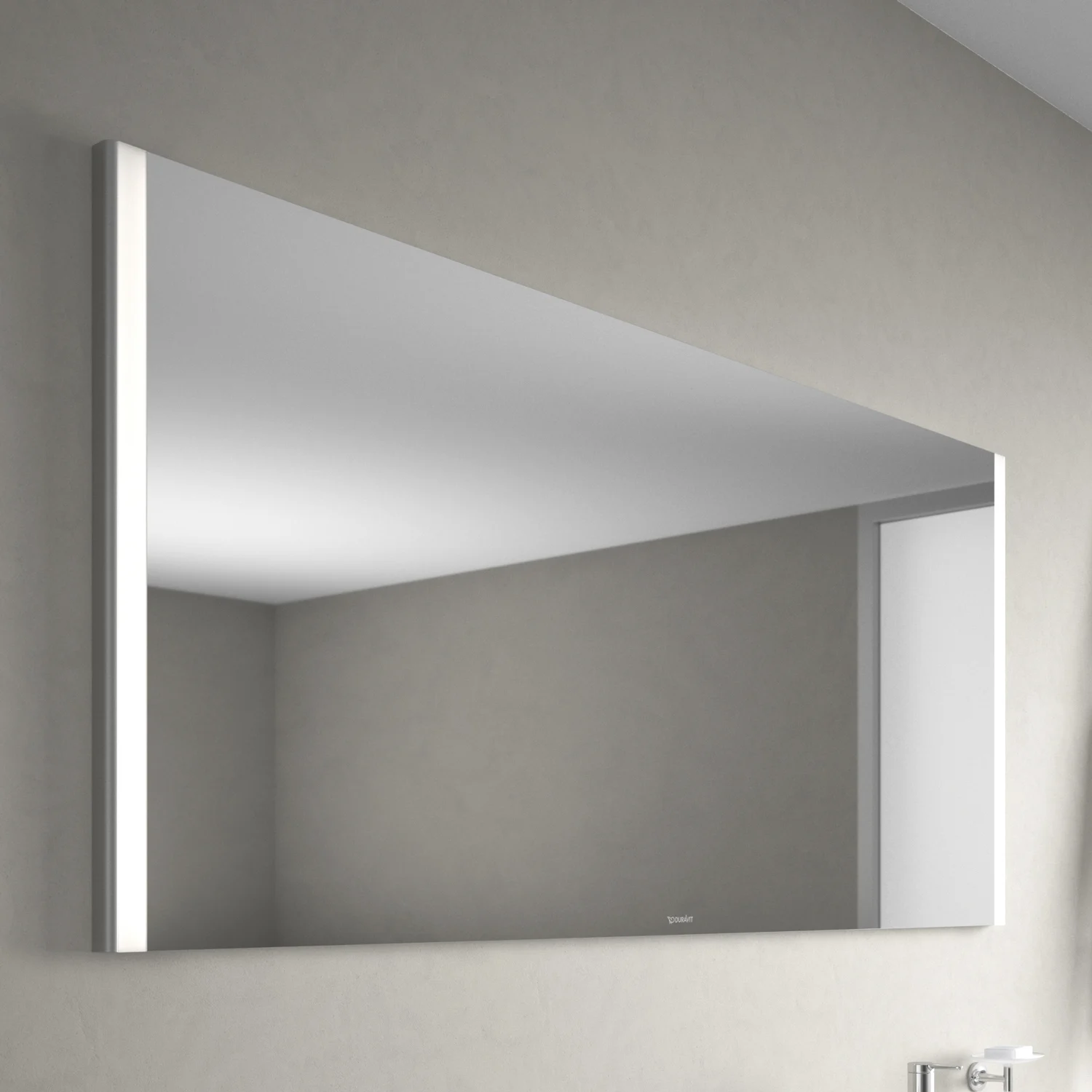 Duravit XSquare Badspiegel mit LED-Beleuchtung in 160 x 80 cm