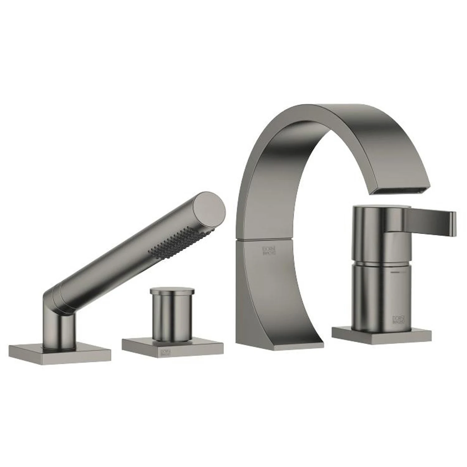 Dornbracht CYO Wannen-Vierlochbatterie für Wannenrand- / Fliesenrandmontage