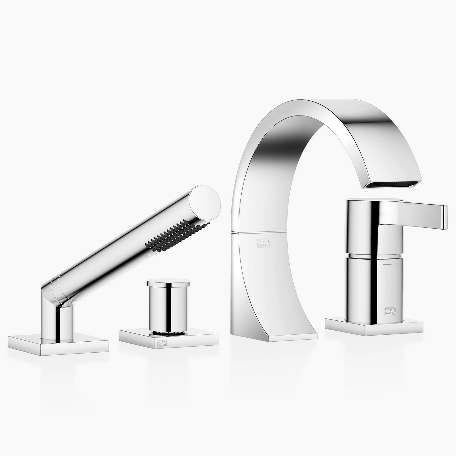 Dornbracht CYO Wannen-Vierlochbatterie für Wannenrand- / Fliesenrandmontage