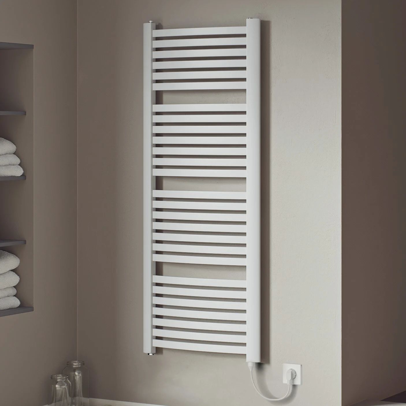 Sturotec Bath 1 E Badheizkörper 58 x 139,5 cm, rein elektrisch