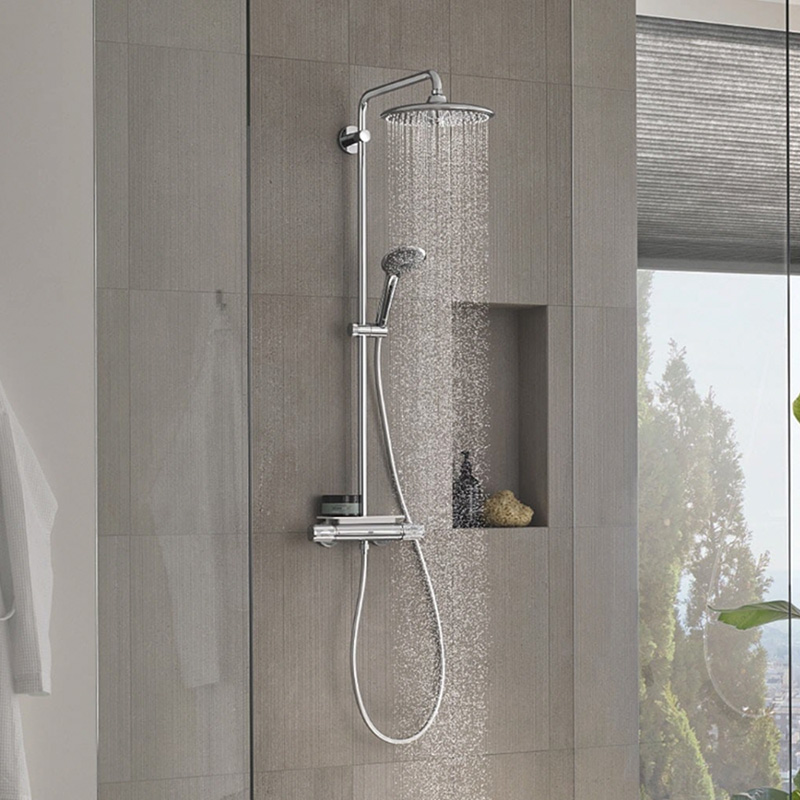 GROHE Vitalio System 260 Duschsystem mit Thermostatbatterie 