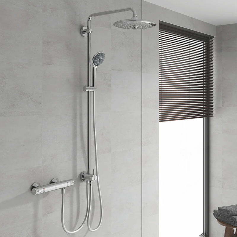 GROHE Vitalio Joy System 260 Duschsystem mit Umstellung für Wandmontage