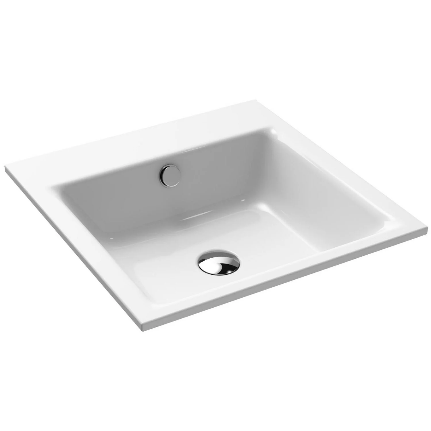 Kaldewei PURO Einbauwaschtisch 3150 ohne Hahnlochbohrung, 46 cm Kaldewei PURO Einbauwaschtisch 3150 ohne Hahnlochbohrung, 46 cm