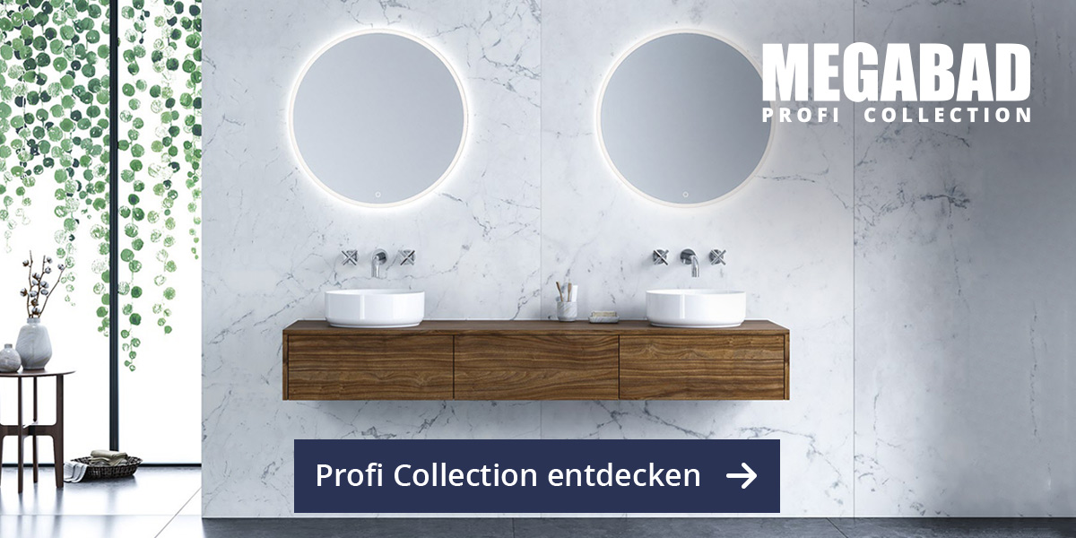 Badmöbel der MEGABAD Profi Collection