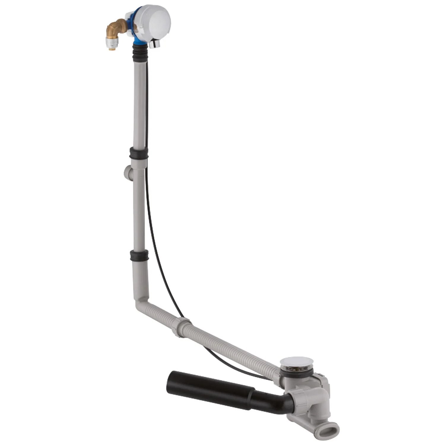 Geberit Badewannen Zu- und Ablauf-Garnitur D52 mit Fertigbauset, für Sonderwanne