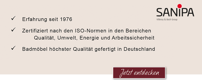 Badmöbel höchster Qualität gefertigt in Deutschland