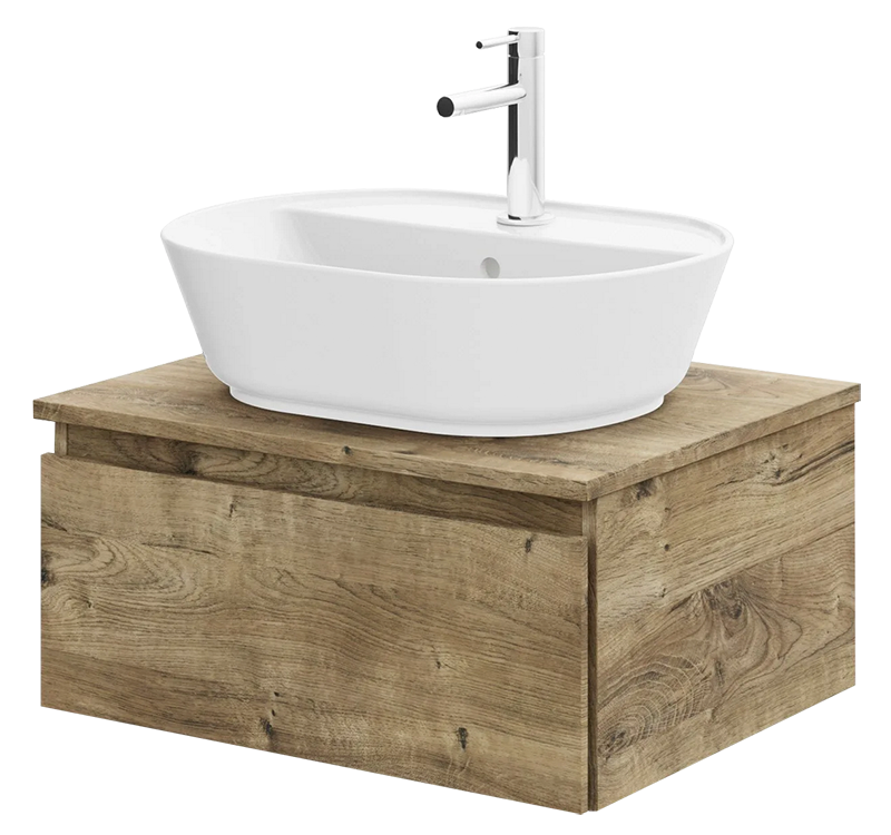 Steinkamp Value Waschtischkonsole 61 cm, eiche ribbeck