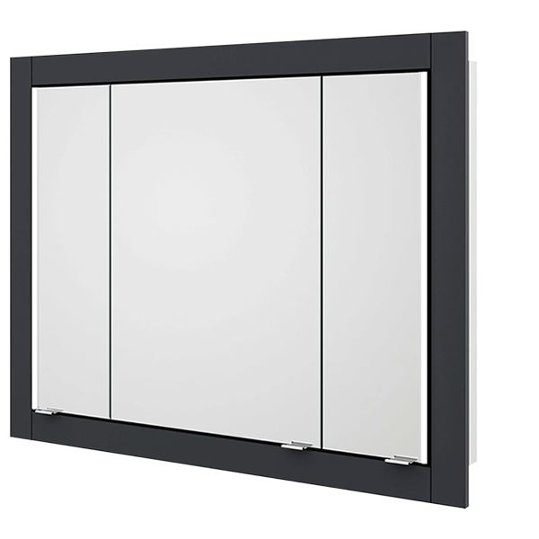 Steinkamp Value Einbauspiegelschrank 90 cm mit 3 Türen