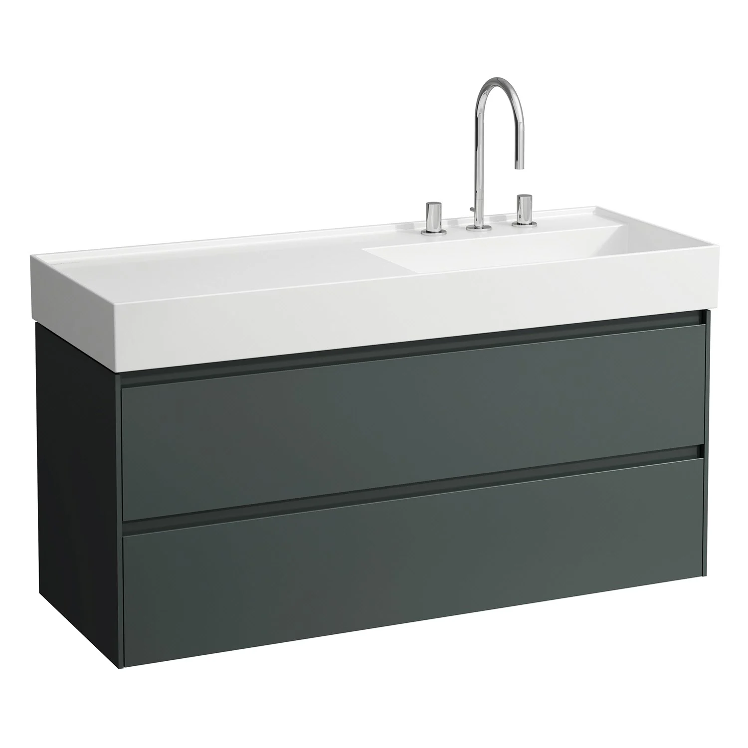 LAUFEN LANI für Kartell • LAUFEN Waschtischunterschrank 120 x 45 cm mit 2 Auszügen LAUFEN LANI für Kartell • LAUFEN Waschtischunterschrank 120 x 45 cm mit 2 Auszügen