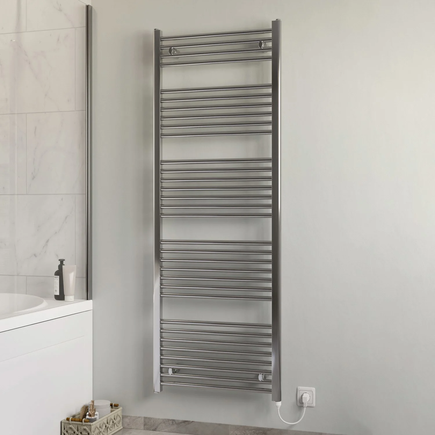 Sturotec Bath 5 E Badheizkörper 45 x 126,4 cm, rein elektrisch Sturotec Bath 5 E Badheizkörper 45 x 126,4 cm, rein elektrisch