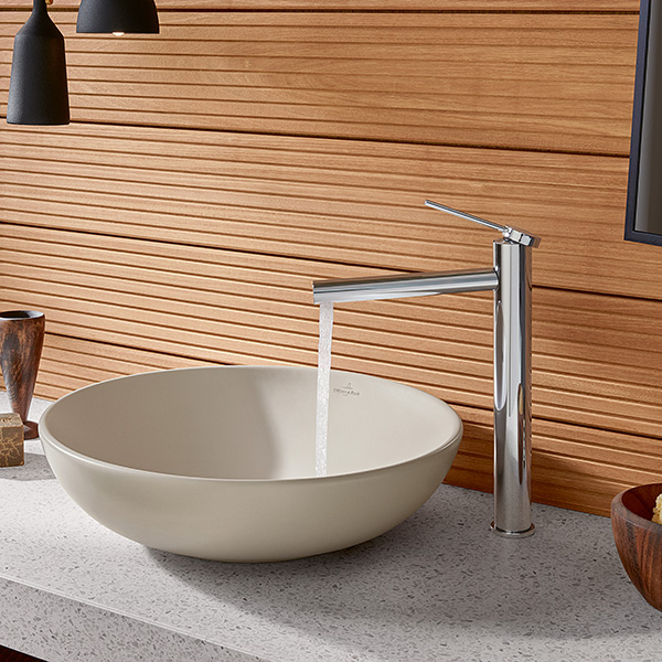 Villeroy & Boch Loop & Friends Einhebel-Waschtischarmatur erhöht, chrom