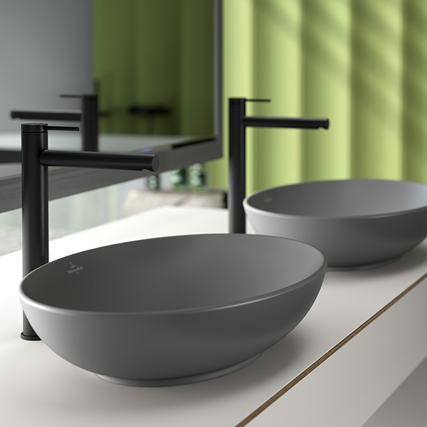 Villeroy & Boch Loop & Friends Einhebel-Waschtischarmatur erhöht, matt black 