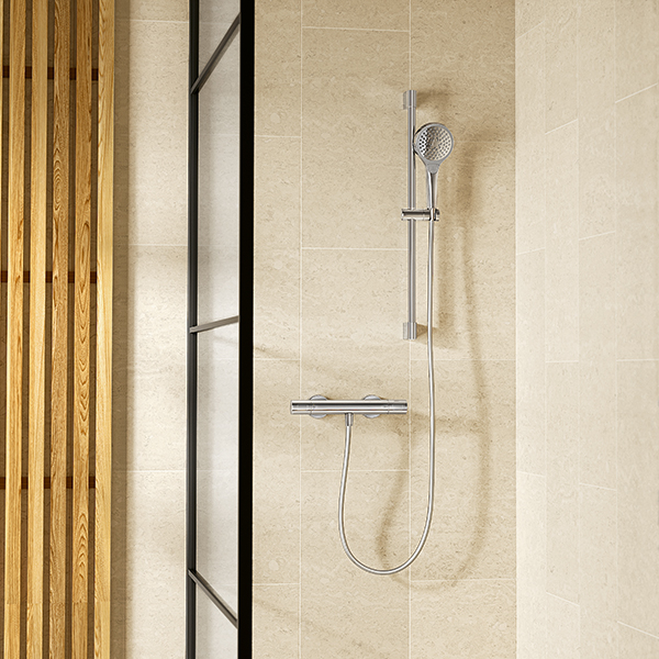 Villeroy & Boch Verve Showers Duschgarnitur mit drei Strahlarten, chromVilleroy & Boch Showers 