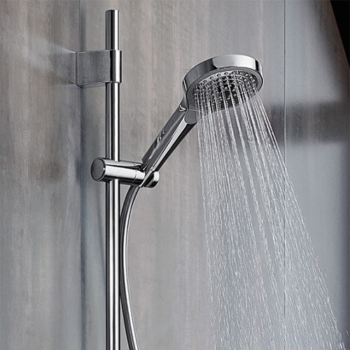 Villeroy & Boch Verve Showers Handbrause mit drei Strahlarten, chrom