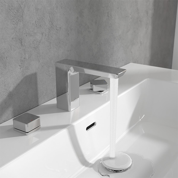 Villeroy & Boch Subway 3.0 Dreiloch-Waschtischarmatur, chrom