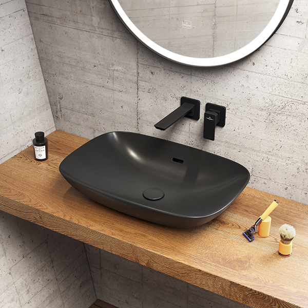 Villeroy & Boch Subway 3.0 Einhebel-Waschtischarmatur, matt black