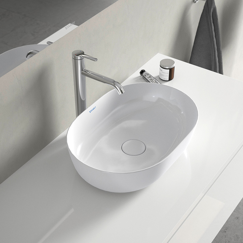 Duravit Luv Aufsatzbecken ohne Hahnlochbank 60 x 40 cm