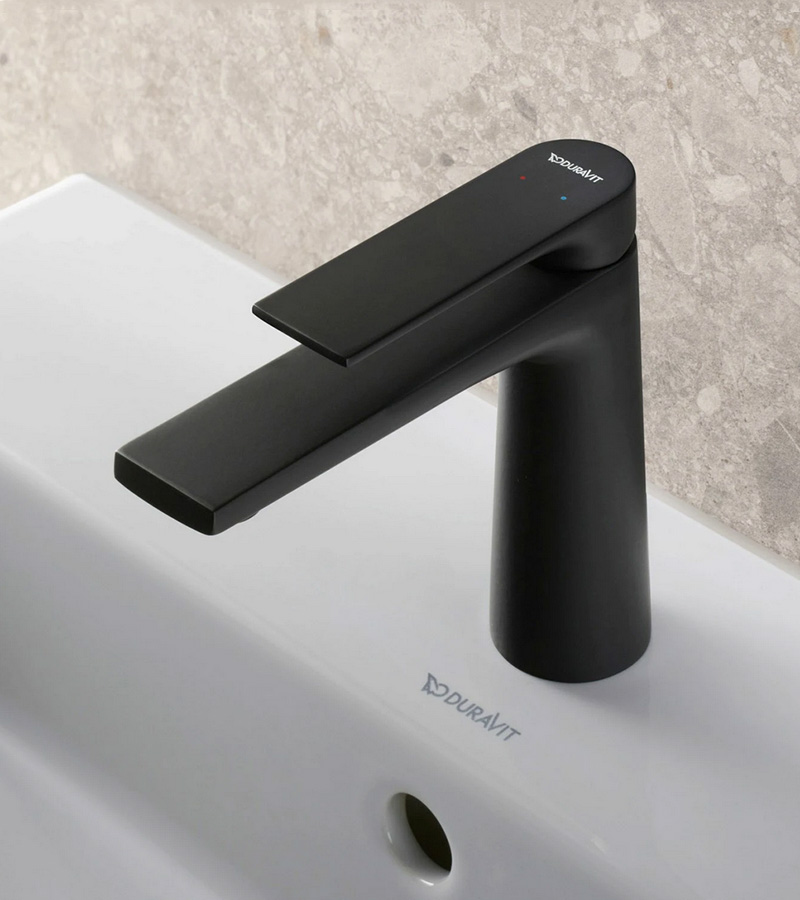 Duravit Tulum Einhebel-Waschtischmischer M FreshStart, ohne Ablaufgarnitur