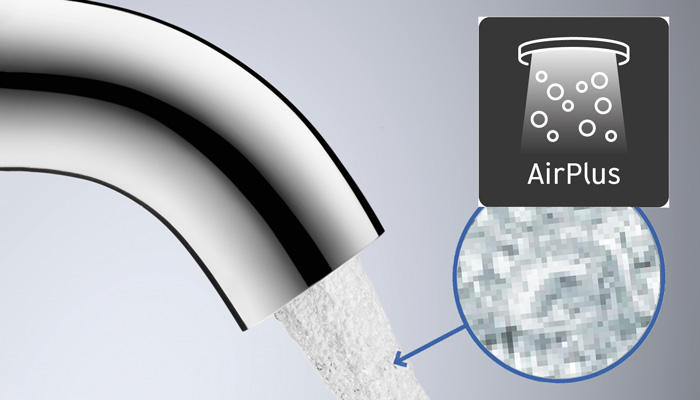 Armaturen mit AirPlus 