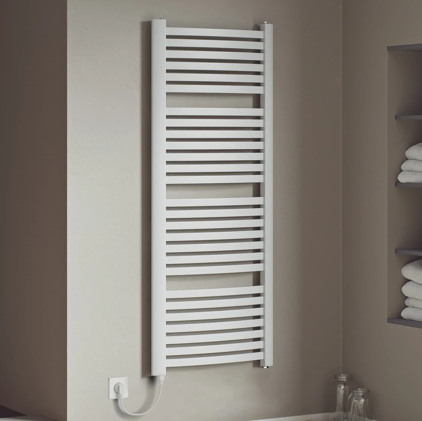 Sturotec Bath 1 E Badheizkörper 58 x 121,5 cm, rein elektrisch Sturotec Bath 1 E Badheizkörper 58 x 121,5 cm, rein elektrisch