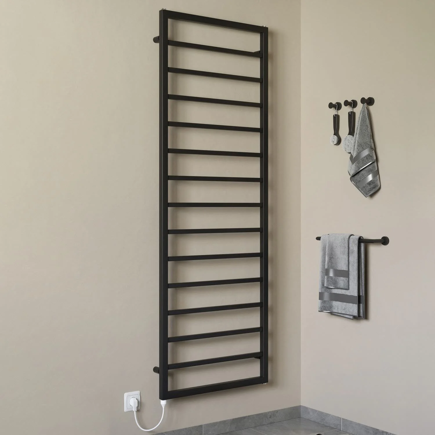 Sturotec Bath 3 E Badheizkörper 60 x 148 cm, rein elektrisch Sturotec Bath 3 E Badheizkörper 60 x 148 cm, rein elektrisch