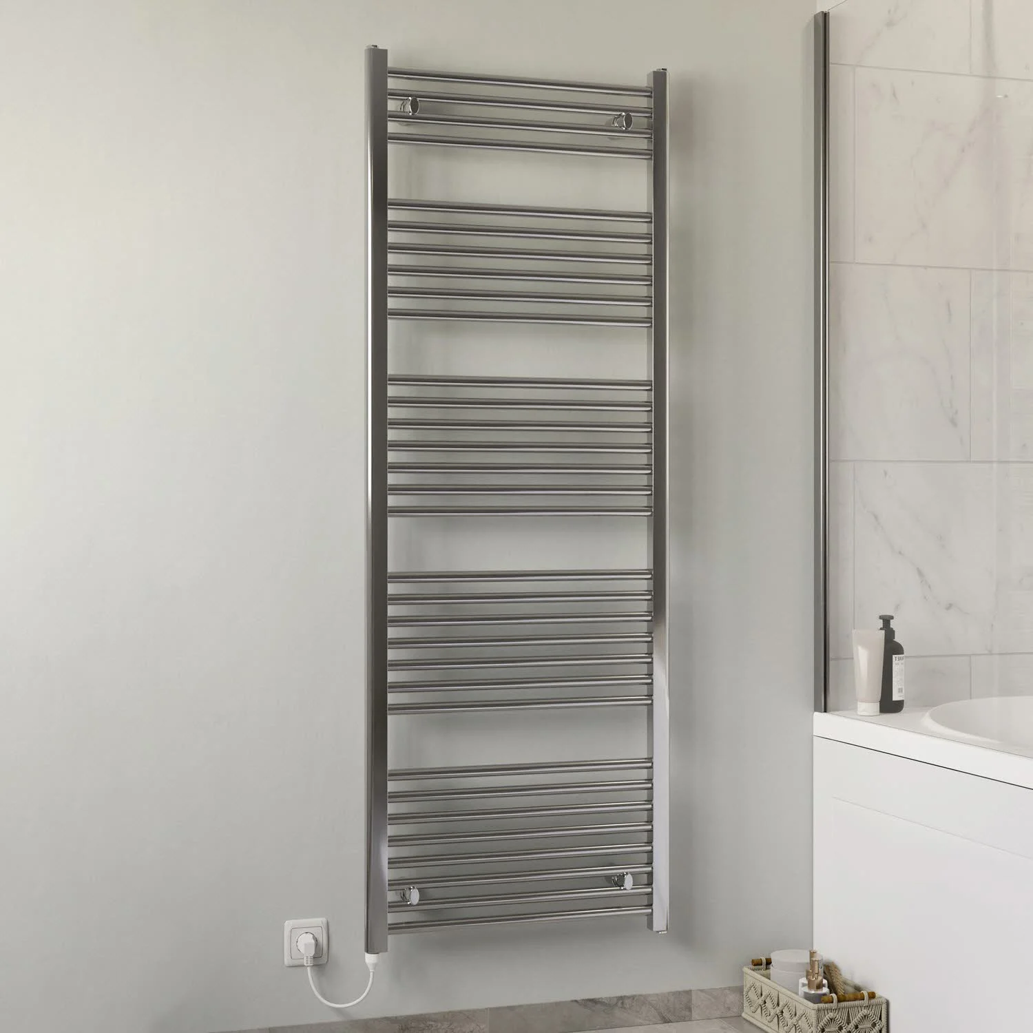 Sturotec Bath 5 E Badheizkörper 45 x 126,4 cm, rein elektrisch Sturotec Bath 5 E Badheizkörper 45 x 126,4 cm, rein elektrisch