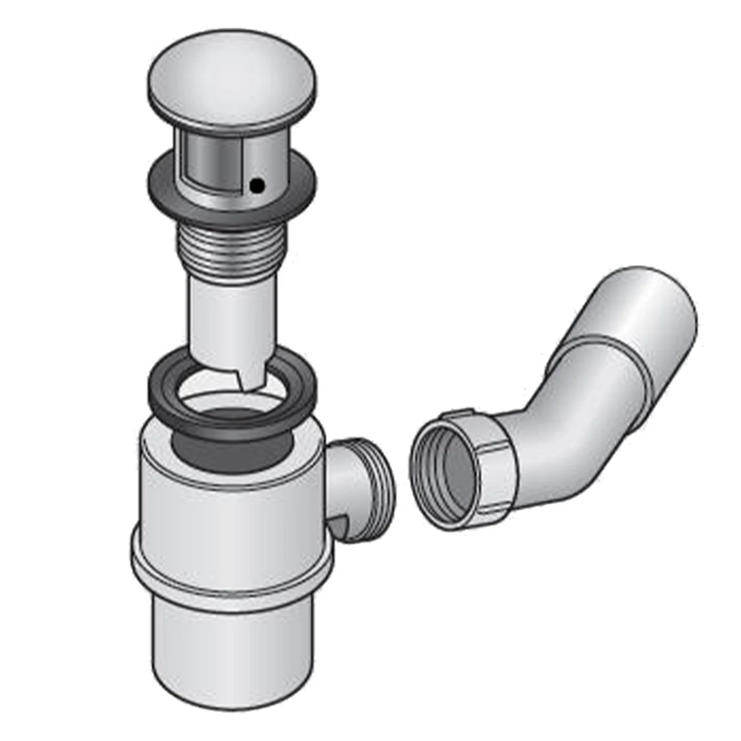 LAUFEN Ablaufventil für Badewanne