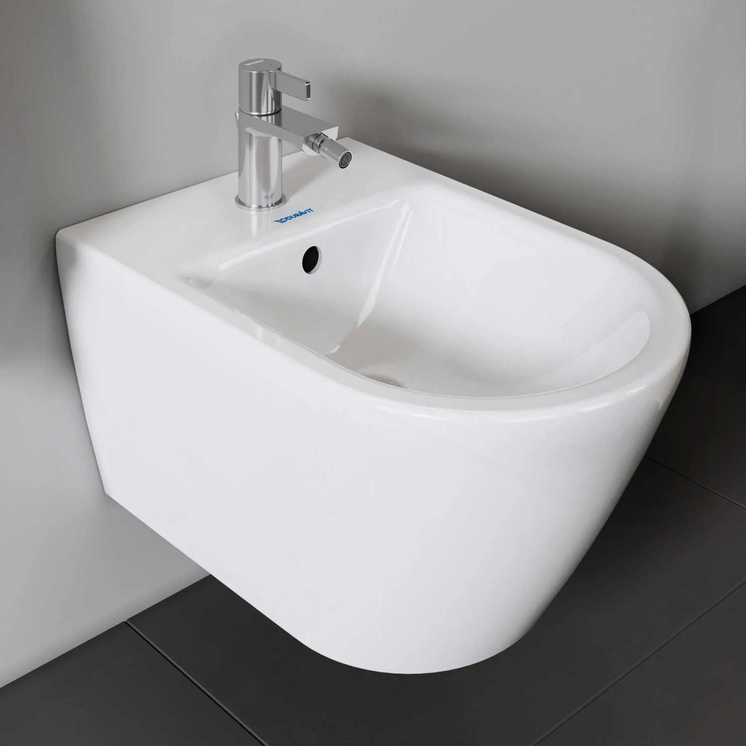 Duravit D-Neo Wand-Bidet mit Durafix
