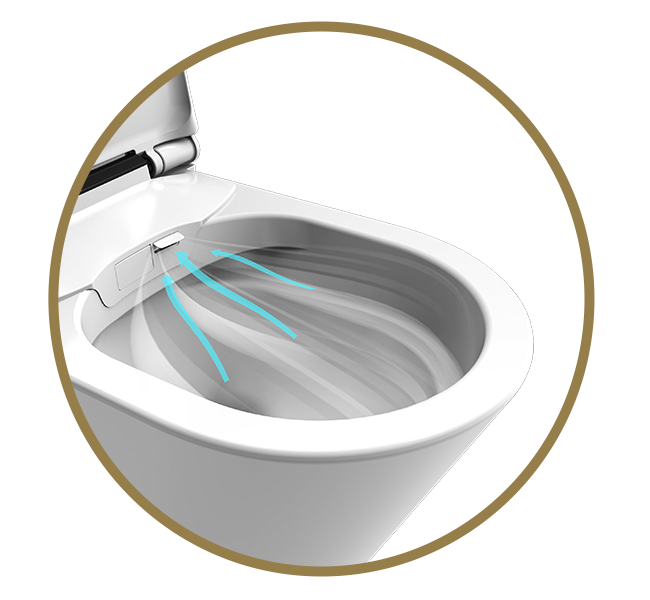 Kronenbach Tube Dusch-WC - Geruchsbeseitigung