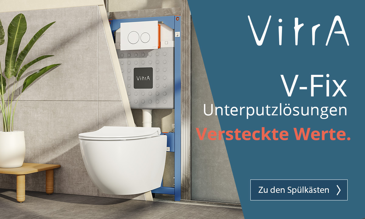 VitrA V-Fix Unterputzlösungen
