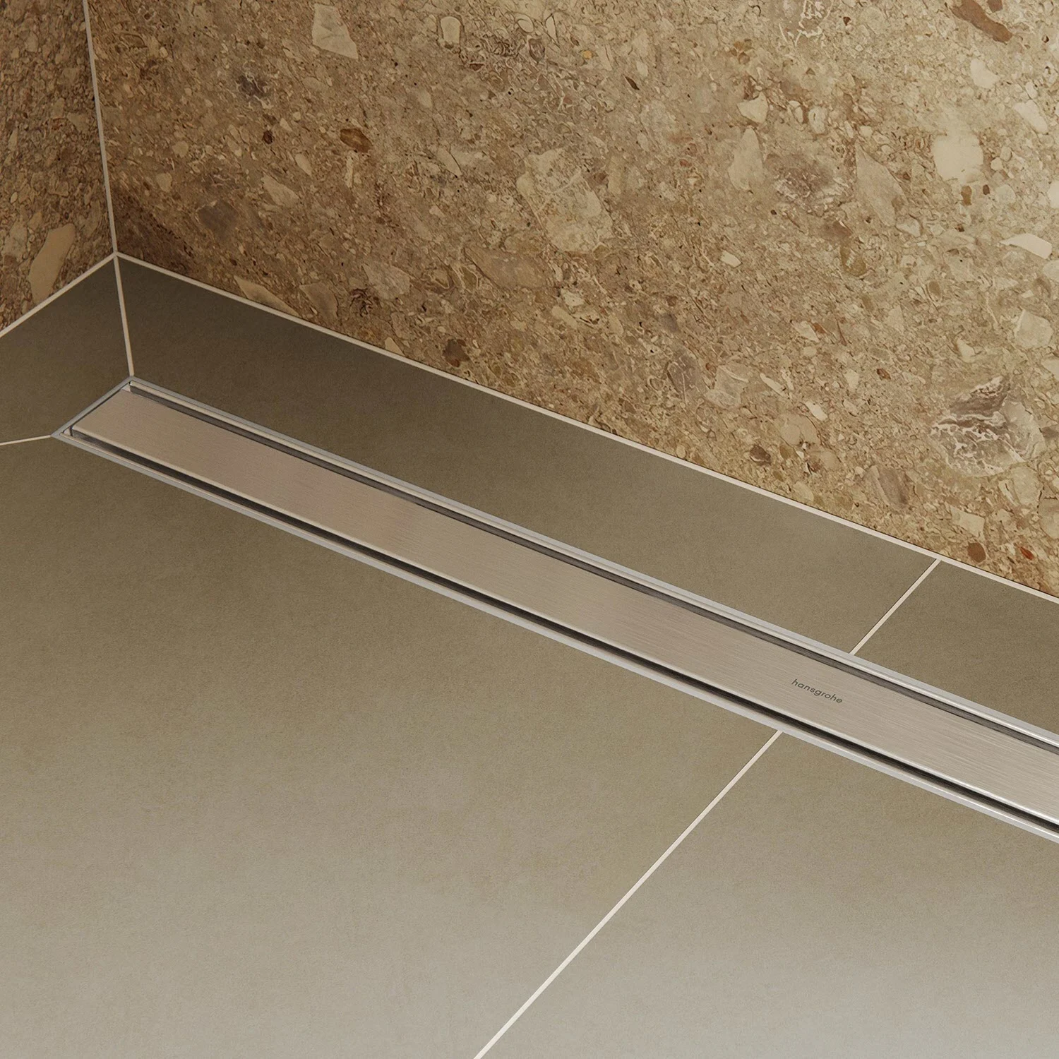 hansgrohe RainDrain Original Fertigset Duschrinne 60 cm