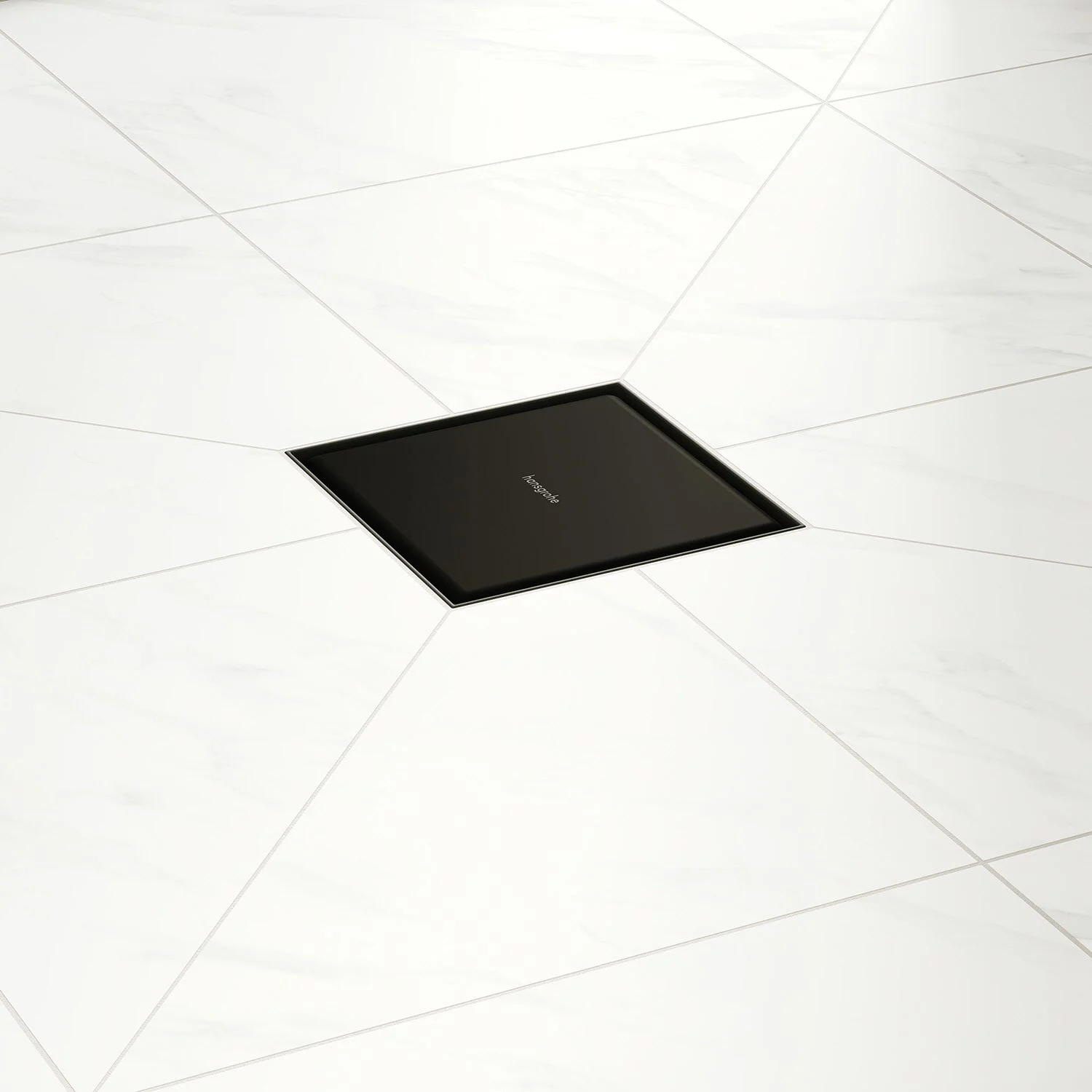 hansgrohe RainDrain Point Komplettset Punktablauf 10/10 cm rückseitig befliesbar