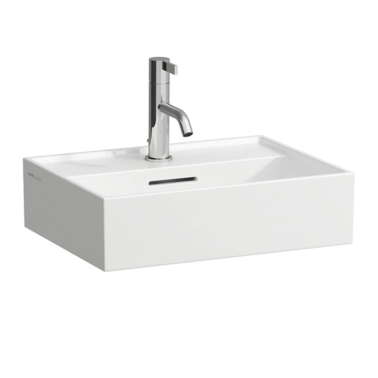 LAUFEN Kartell Aufsatz-Handwaschbecken 45 x 36 cm, mit Hahnloch, mit Überlauf LAUFEN Kartell Aufsatz-Handwaschbecken 45 x 36 cm, mit Hahnloch, mit Überlauf