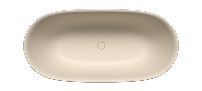 KALDEWEI OYO DUO - Freistehende Badewanne, Warm beige 20