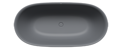 KALDEWEI OYO DUO - Freistehende Badewanne, Cool grey 70