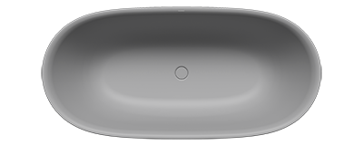 KALDEWEI OYO DUO - Freistehende Badewanne, Cool grey 30