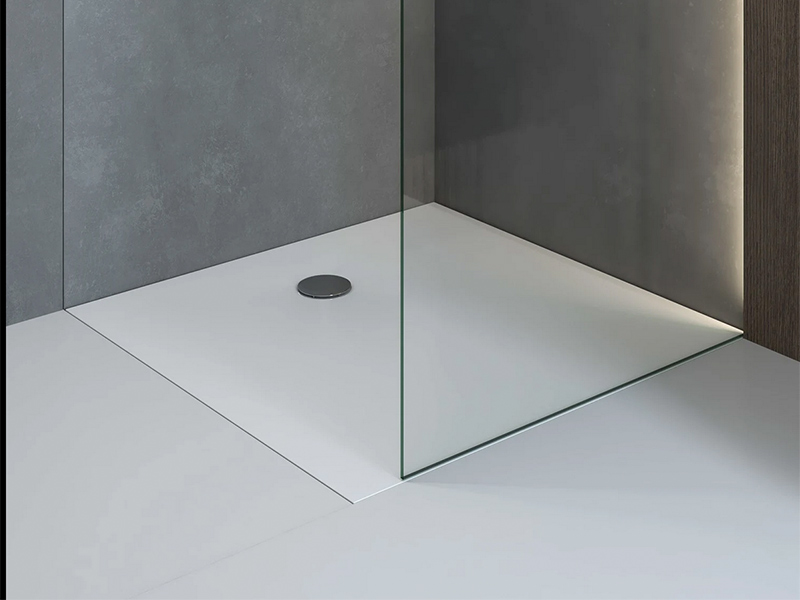 Kronenbach Cube Mineralguss-Duschwanne 120 x 90 cm