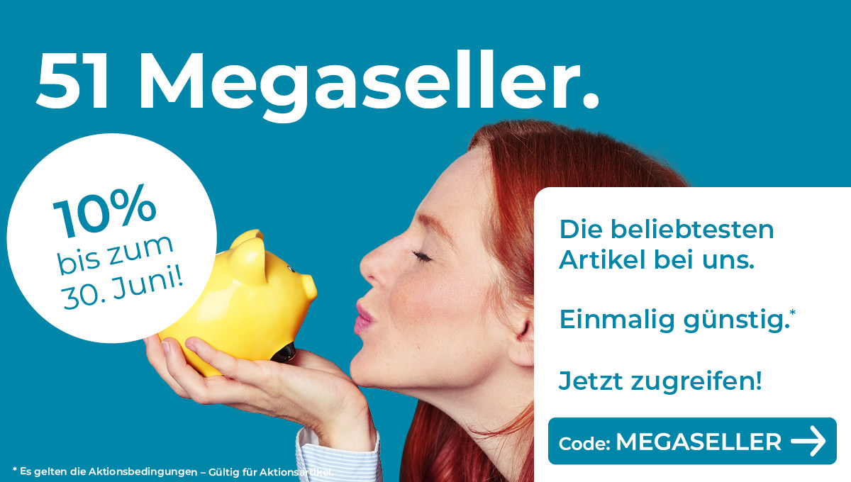 Unser Megaseller einmalig rabattiert! Nicht verpassen!