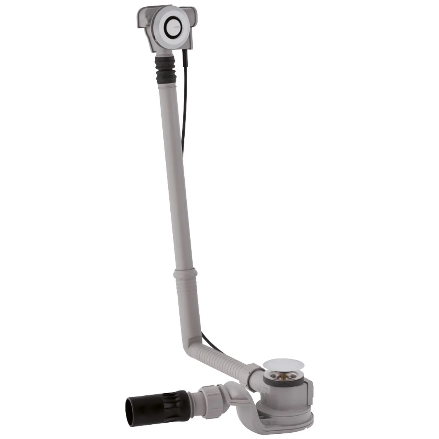 Geberit PushControl Badewannenablauf, D52, Höhe 60 cm für Sondergröße, mit Fertigbauset Geberit PushControl Badewannenablauf, D52, Höhe 60 cm für Sondergröße, mit Fertigbauset