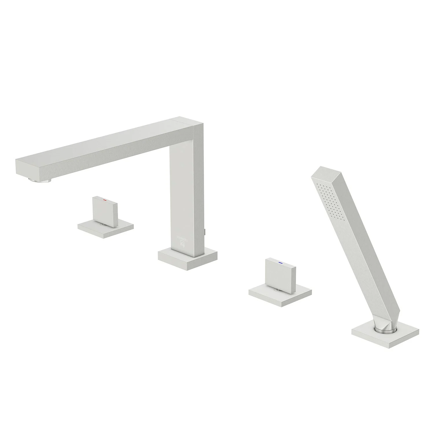 Steinberg Serie 160 4-Loch Wannen-Standarmatur Ausladung 21 cm