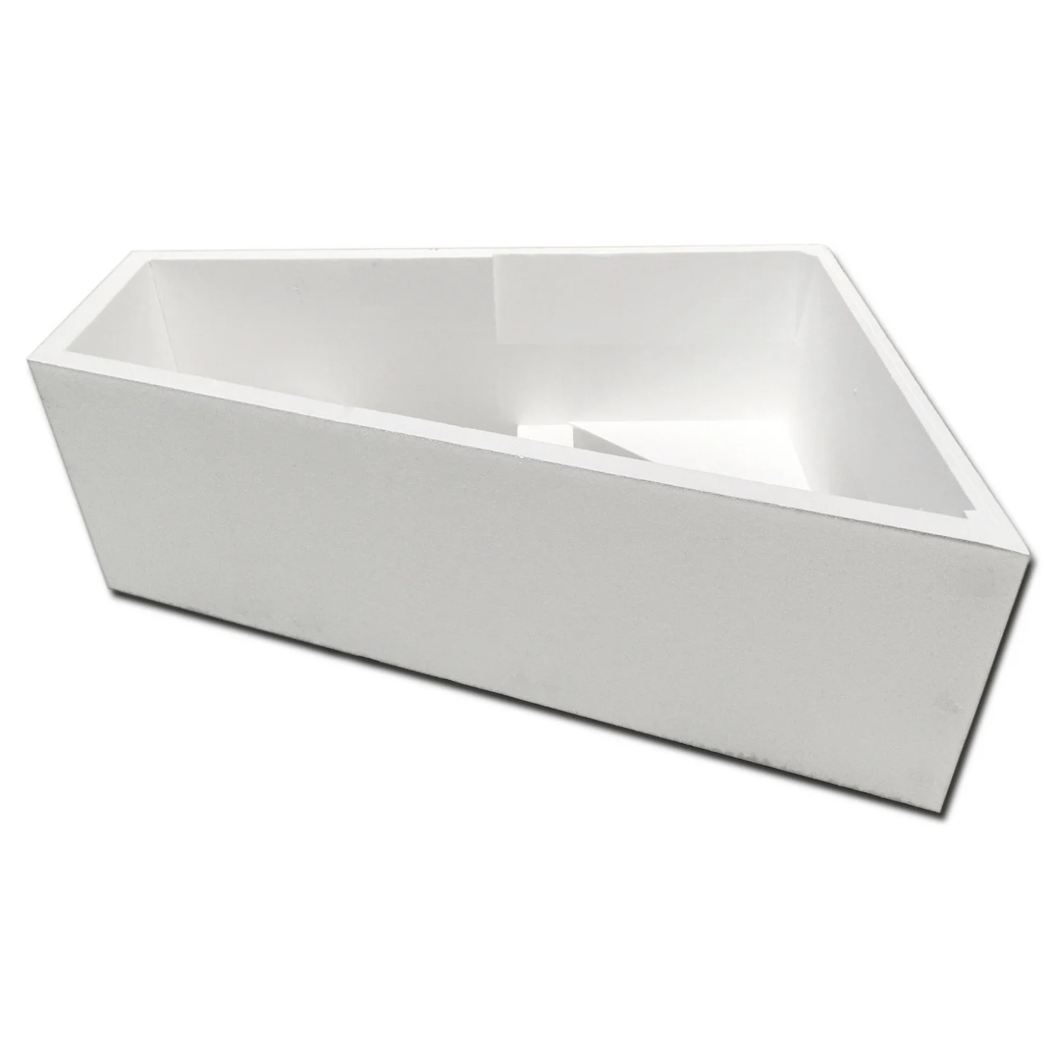 Sturotec Wannenträger für Duravit No. 1 Trapez-Badewanne 160 x 85 cm, mit 1 Rückenschräge rechts