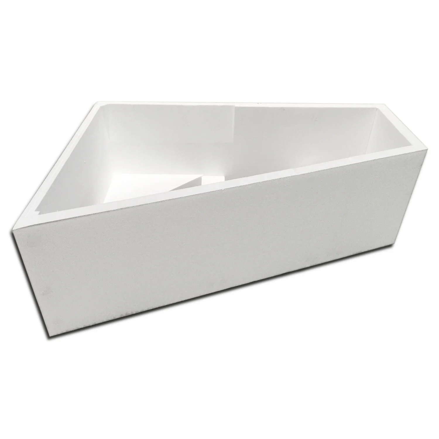 Sturotec Wannenträger für Duravit No. 1 Trapez-Badewanne 160 x 85 cm, mit 1 Rückenschräge links