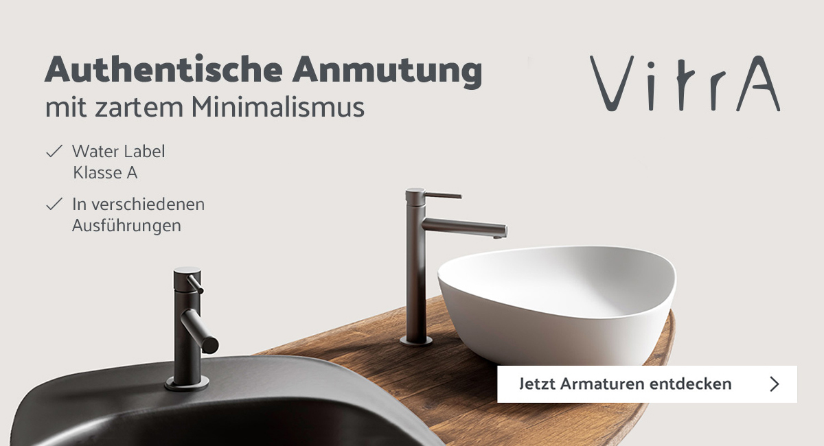 VitrA Origin: Authentische Anmutung mit zartem Minimalismus