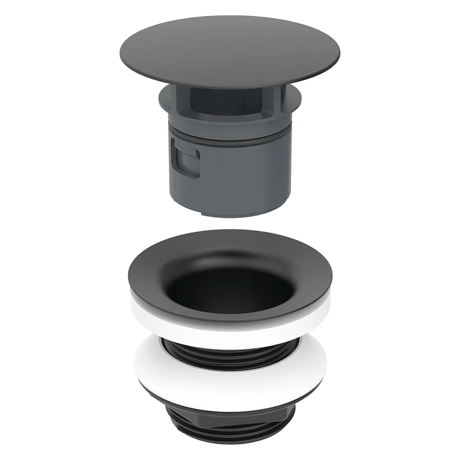 Geberit Ablaufventil, nicht verschließbar, 8 cm