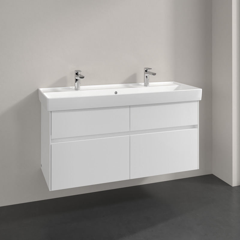 Villeroy & Boch Collaro Waschtischunterschrank C01200DH 115,4 x 54,6 cm mit 4 Auszügen 