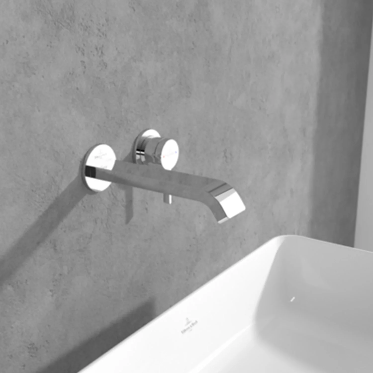 Villeroy & Boch Dawn Waschtischauslauf-Set ohne Ablaufgarnitur