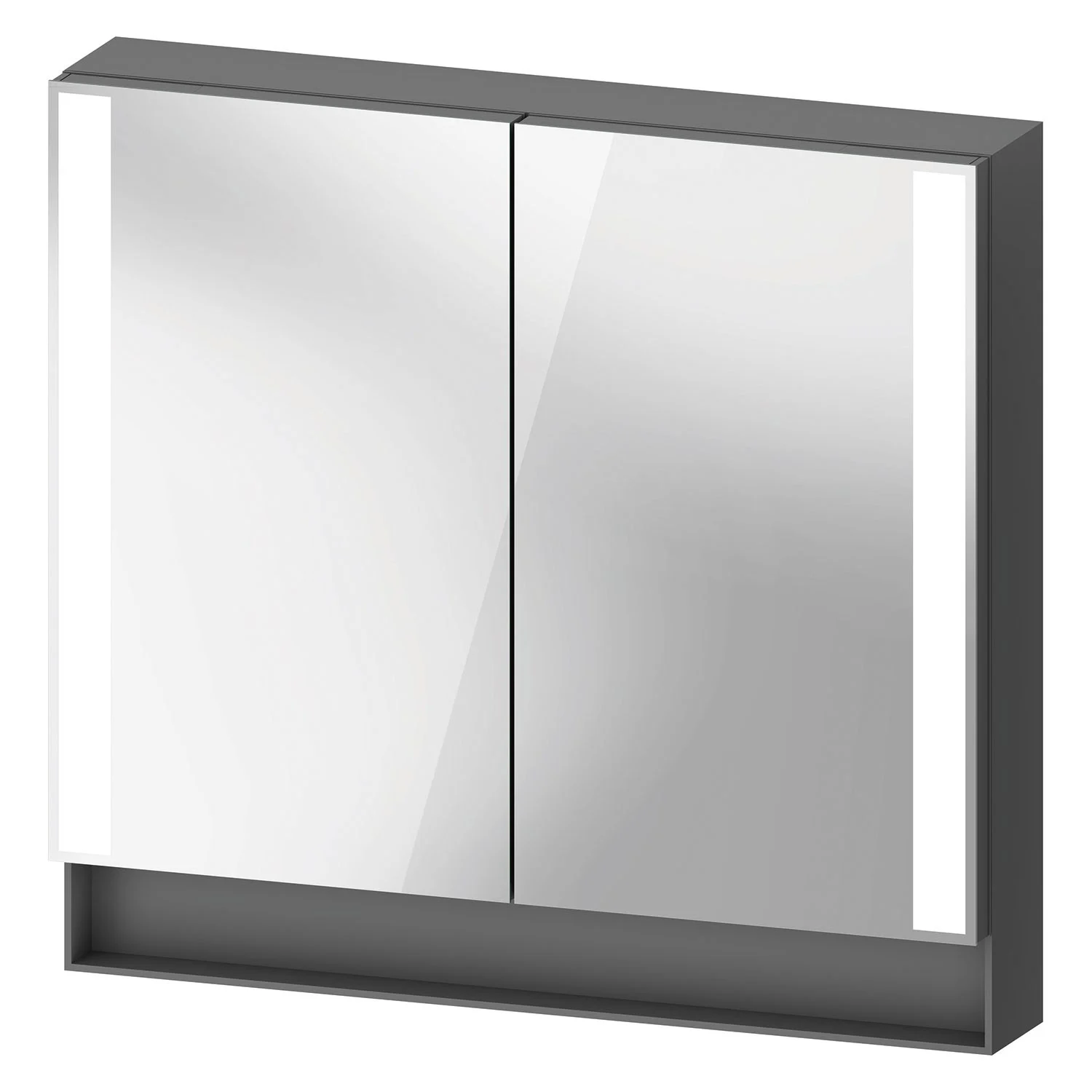Duravit Qatego Spiegelschrank 80 x 75 cm, mit Innenbeleuchtung