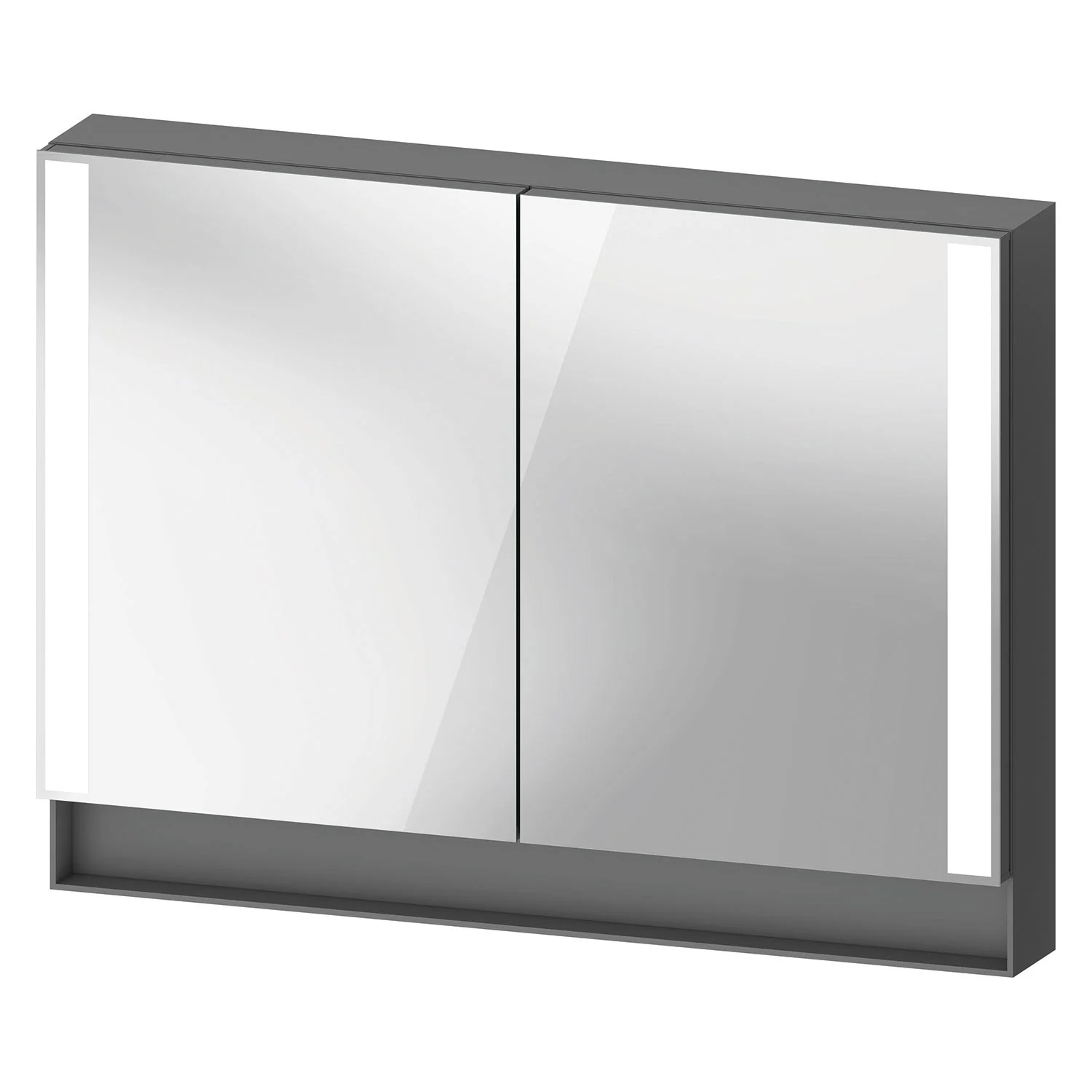 Duravit Qatego Spiegelschrank 100 x 75 cm, mit Innenbeleuchtung, LKZ: 1
