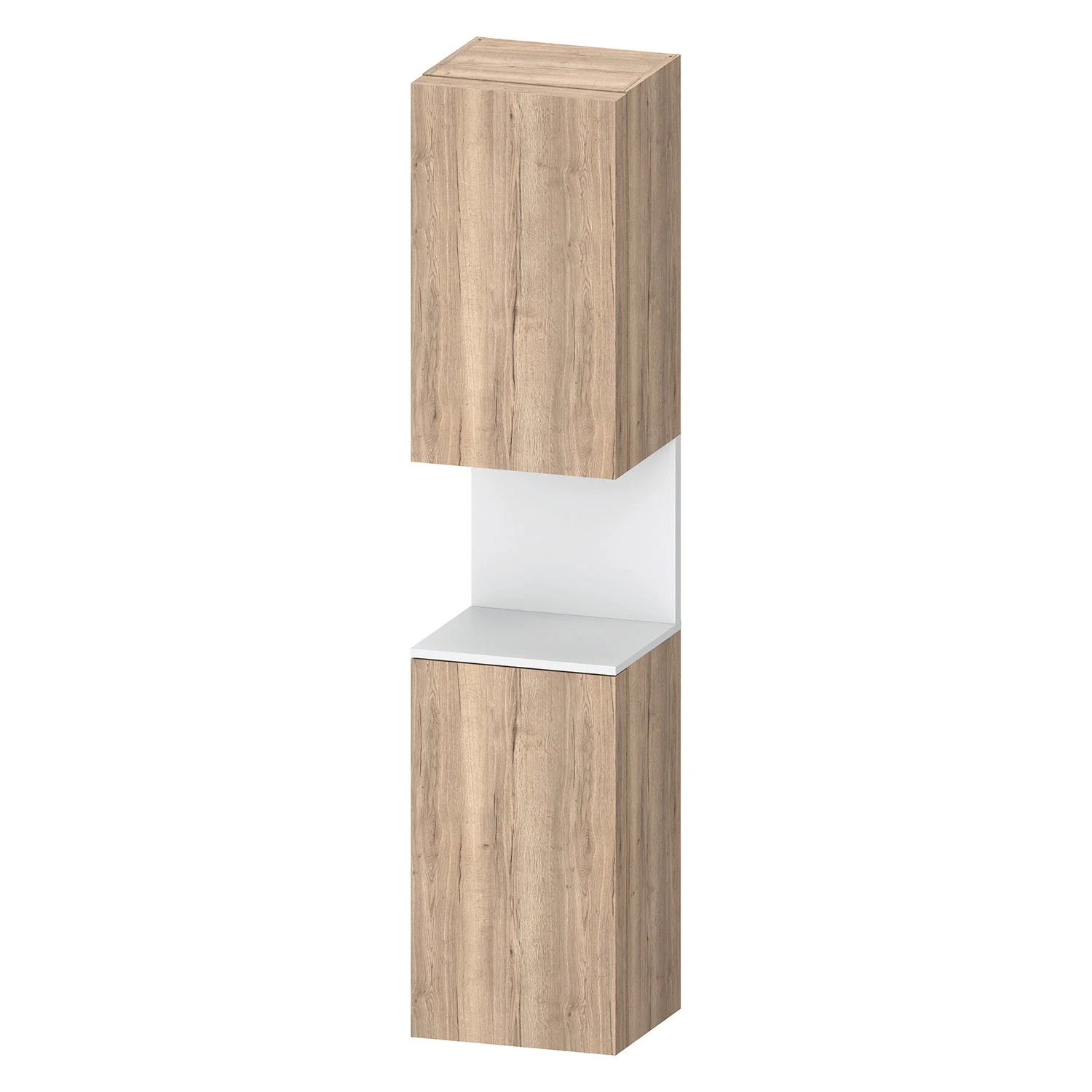 Duravit Qatego Hochschrank 40 x 176 cm, 2 Türen Anschlag links, mit LED Beleuchtung