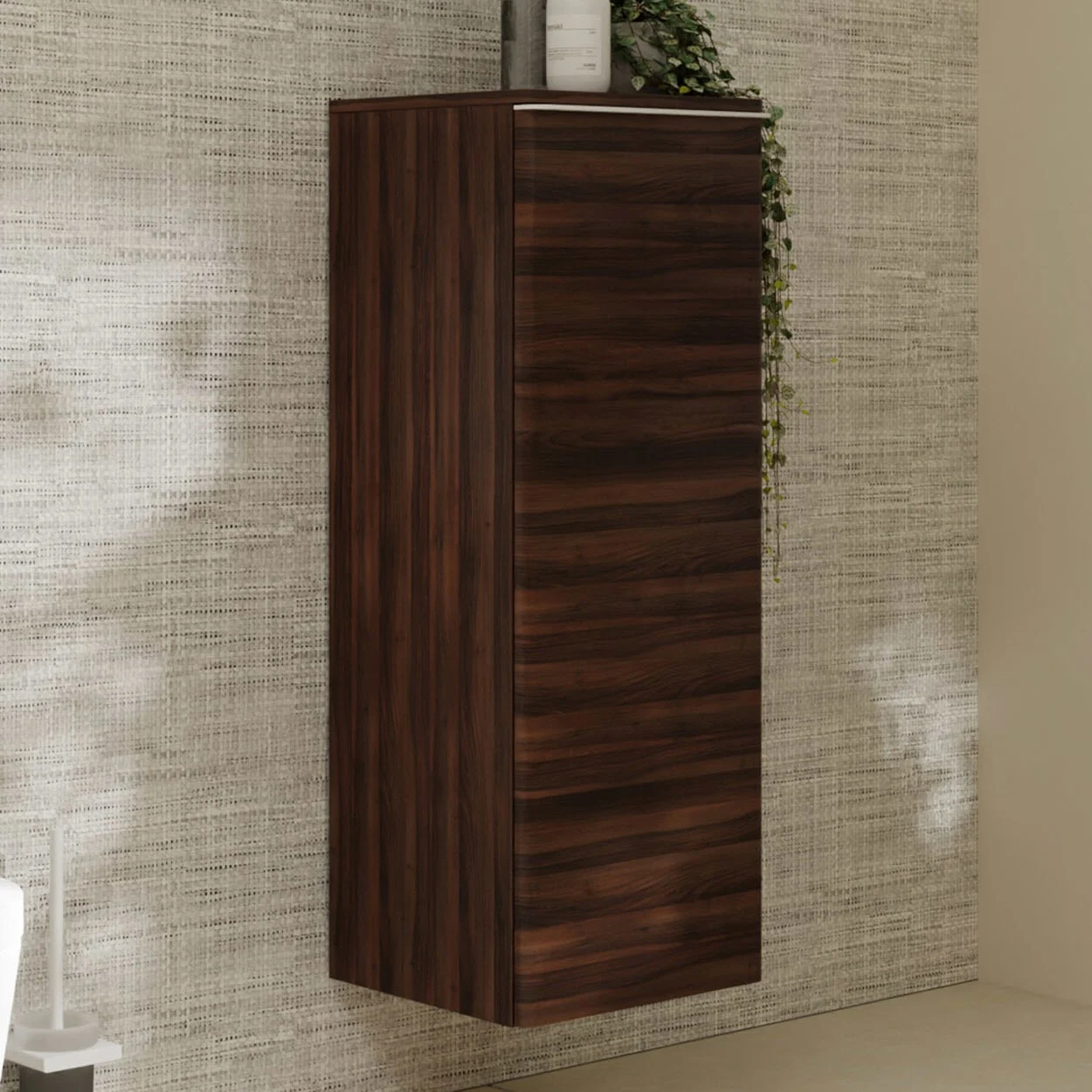 hansgrohe Xelu Q Halbhochschrank 40 x 106,5 cm, 1 Tür mit Anschlag rechts, Griff mattweiß hansgrohe Xelu Q Halbhochschrank 40 x 106,5 cm, 1 Tür mit Anschlag rechts, Griff mattweiß